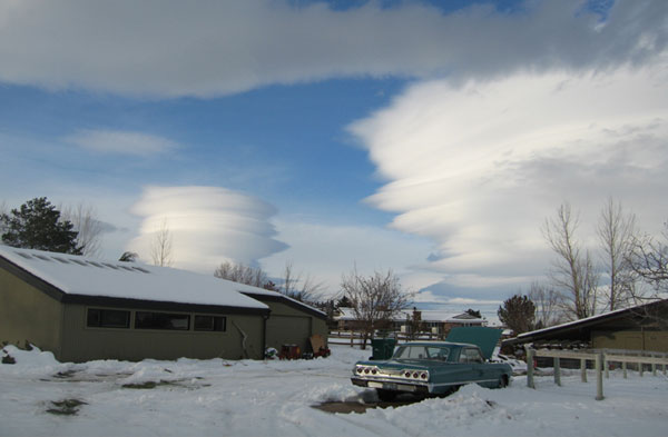 Lenticulars over Nevada