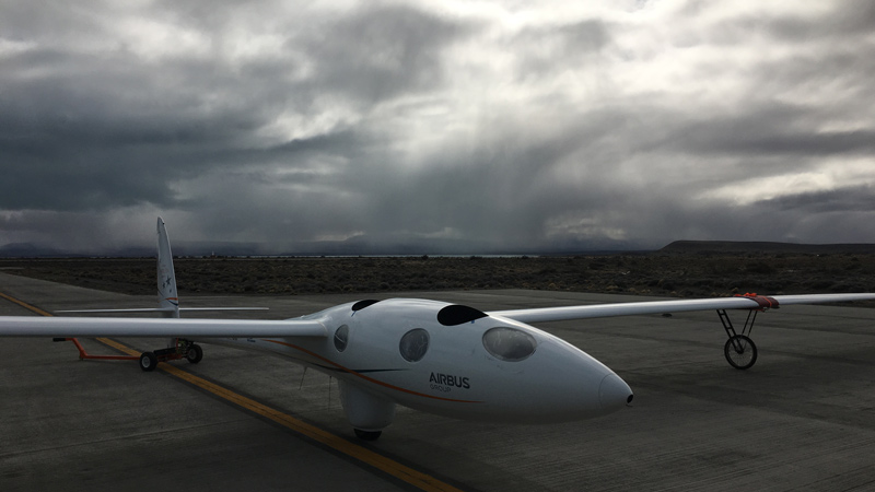 Airbus Perlan 2 First Flight in Argentina