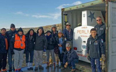 Glider Arrives in El Calafate